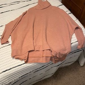 Never worn Womens cowl neck oversized sweater